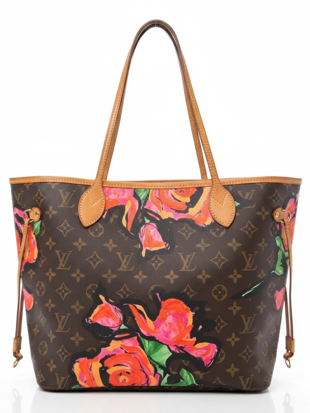 LOUIS VUITTON
Limited Edition Stephen Sprouse Monogram Roses Neverfull MM Bag
